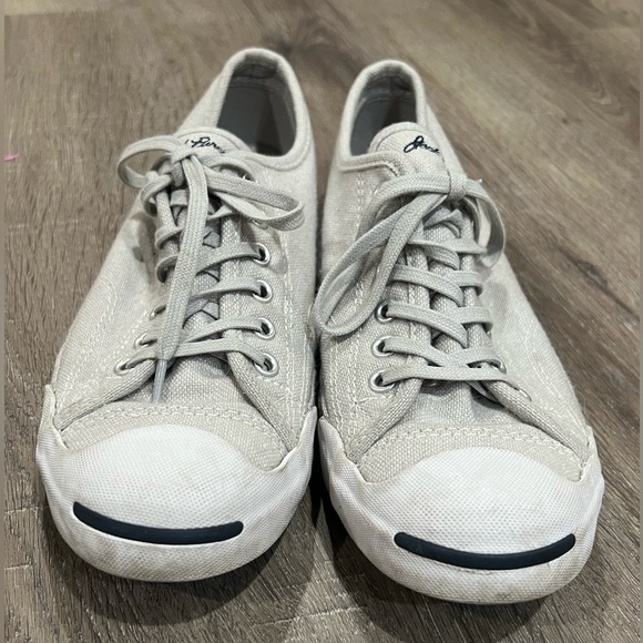 Unisex Women Size 9 Converse Jack Purcell Wool Converse Low Sneaker Shoe - Picture 8 of 14